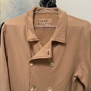 Frank & Eileen Men's Double-Breasted Brown Jacket